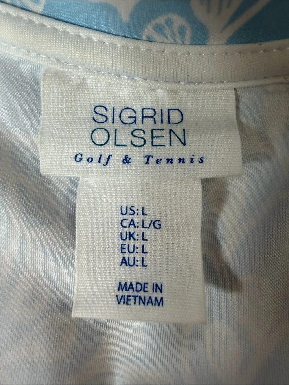 Sigrid Olsen Light Blue Pleated Golf & Tennis Dress with Matching Shorts NWOT - Picture 7 of 8